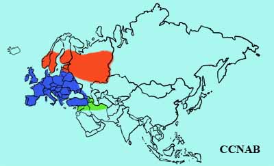 European Robin range map